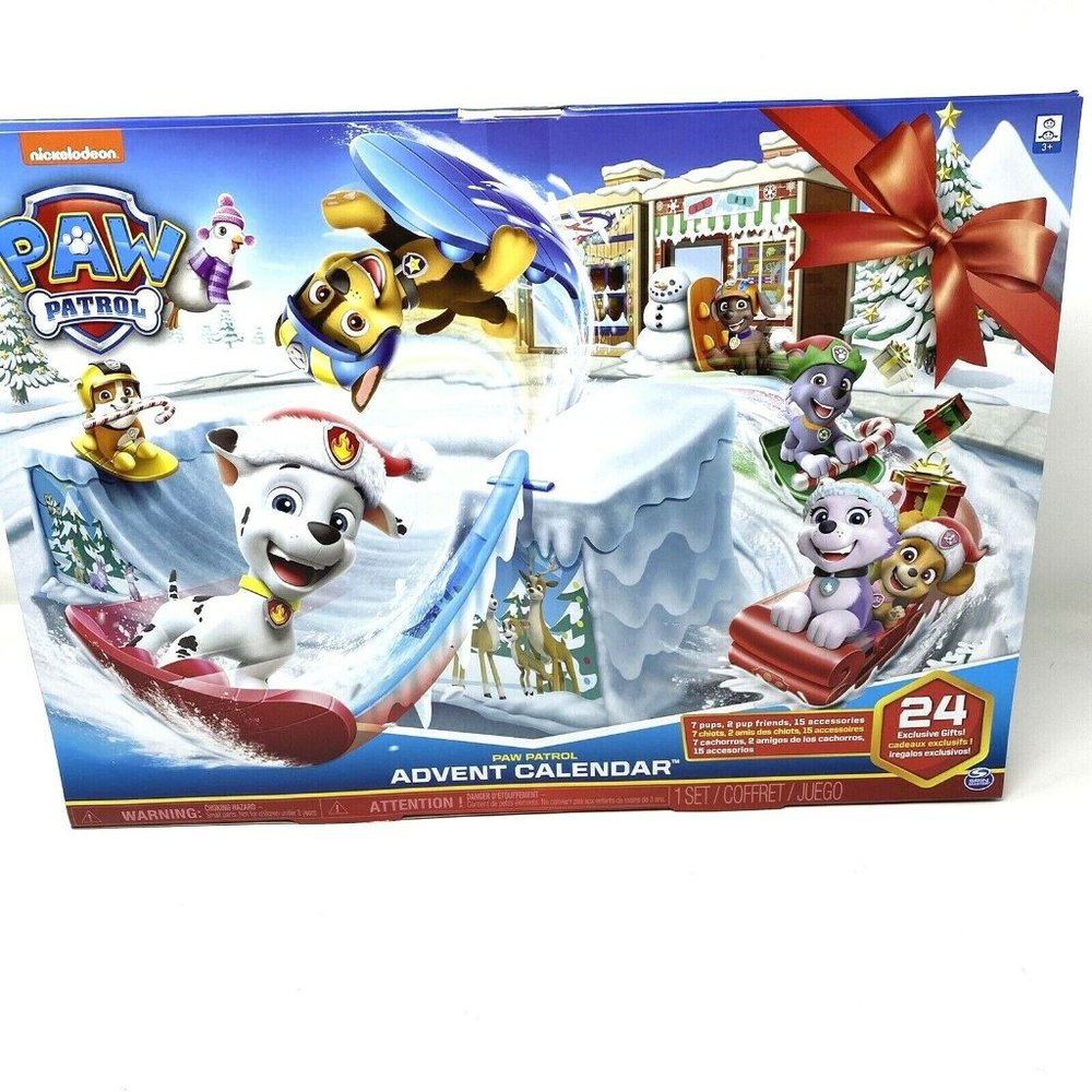 Paw Patrol Advent Calendar 24 Figurines